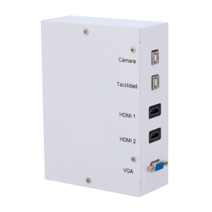Iboard WB5-2U2H1V-V2 Caja de conexiones - Puertos USB-B, HDMI y VGA