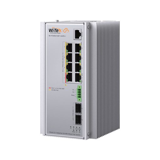 Wi-Tek WI-PCMS310GF-Alien-I Switch industrial Wi-Tek de capa 2+ gestionado en la nube