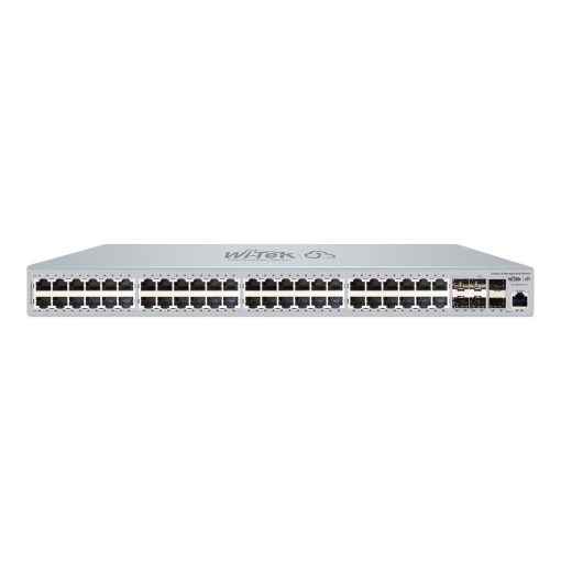 Wi-Tek WI-PCMS554F-L3 V2 Switch PoE+ gestionable L3 Wi-Tek