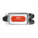 Wi-Tek WI-POE56-60W-O Inyector POE. Entrada de datos: 1 puerto Ethernet de 1000 Mbps.