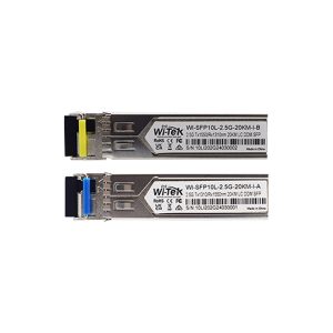 Wi-Tek WI-SFP10L-2.5G-20KM-I Módulo SFP Wi-Tek de fibra simple de 2,5 Gbps