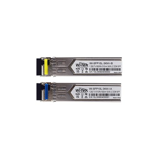 Wi-Tek WI-SFP10L-3KM-I Módulo SFP Wi-Tek de fibra simple de 1,25 Gbps