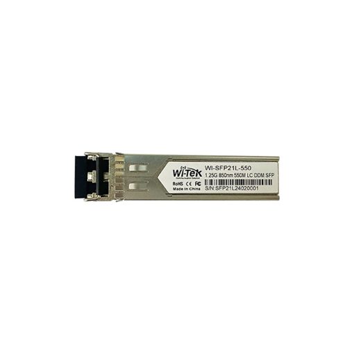 Wi-Tek WI-SFP21L-550 Módulo SFP Wi-Tek de fibra multimodo de 1,25 Gbps