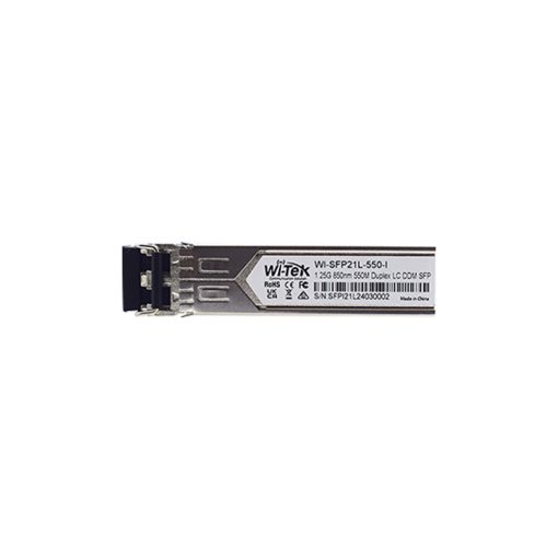 Wi-Tek WI-SFP21L-550-I Módulo SFP Wi-Tek de fibra multimodo de 1,25 Gbps