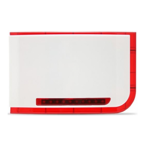 Bysecur Alarms XTEC RED Sirena de exterior Xtec de intrusión