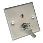 OEM YKS-850LS Pulsador con llave Indicador LED Testado 500.000 usos NO/NC/COM/TAMP/LED