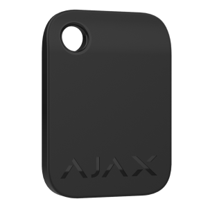 Ajax 10XAJ-TAG-B Pack de 10 llaveros de acceso sin contacto - Tecnología Mifare DESFire® - Compatible con