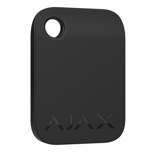 Ajax 10XAJ-TAG-B Pack de 10 llaveros de acceso sin contacto - Tecnología Mifare DESFire® - Compatible con