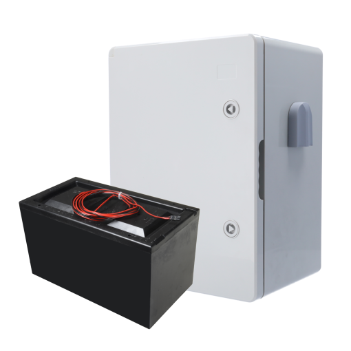 Ajax AJ-BATTERYBOX-14M Kit batería con caja poliéster - Duración hasta los 14 meses - Batería no recargable - Fácil