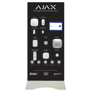 Ajax AJ-BTOTEM2-W-ES Expositor Demo de pie - Kit de alarma profesional Grado 2 - Ajax MotionCam para envío de
