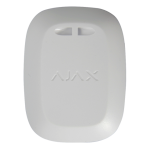 Ajax AJ-BUTTON-W Botón de pánico - Grado 2 - Inalámbrico 868 MHz Jeweller - Alcance espacio abierto 1300 m -