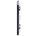 Ajax AJ-CENTERBUTTON-1G2W-B-VERT Panel táctil para interruptor de luz vertical - Compatible con AJ-LIGHTCORE-1G-VERT / -2W-VERT
