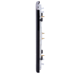 Ajax AJ-CENTERBUTTON-2G-B-VERT Panel táctil para interruptor de luz doble - Compatible con AJ-LIGHTCORE-2G-VERT -