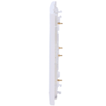 Ajax AJ-CENTERBUTTON-2G-W-VERT Panel táctil para interruptor doble vertical - Compatible con AJ-LIGHTCORE-2G-VERT -