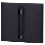 Ajax AJ-CENTERBUTTON-DIMMER-B-VERT Panel táctil para interruptor de luz regulable - Compatible con AJ-LIGHTCORE-DIMMER-VERT -