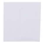 Ajax AJ-CENTERBUTTON-DIMMER-W Panel táctil para interruptor de luz regulable - Compatible con AJ-LIGHTCORE-DIMMER -