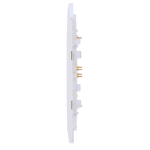 Ajax AJ-CENTERBUTTON-DIMMER-W Panel táctil para interruptor de luz regulable - Compatible con AJ-LIGHTCORE-DIMMER -