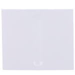 Ajax AJ-CENTERBUTTON-DIMMER-W-VERT Panel táctil para interruptor de luz regulable - Compatible con AJ-LIGHTCORE-DIMMER-VERT -