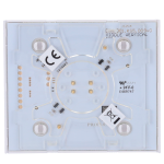 Ajax AJ-CENTERBUTTON-DIMMER-W-VERT Panel táctil para interruptor de luz regulable - Compatible con AJ-LIGHTCORE-DIMMER-VERT -