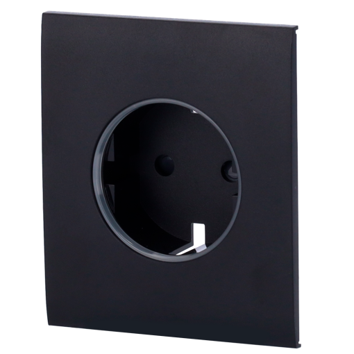 Ajax AJ-CENTERCOVER-B Tapa central para enchufe básico tipo F - Compatible con AJ-OUTLETCORE-BASIC - Protección