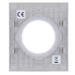 Ajax AJ-CENTERCOVER-FOG Tapa central para enchufe básico tipo F - Compatible con AJ-OUTLETCORE-BASIC - Protección