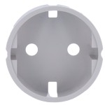 Ajax AJ-CENTERCOVER-FOG Tapa central para enchufe básico tipo F - Compatible con AJ-OUTLETCORE-BASIC - Protección