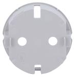 Ajax AJ-CENTERCOVER-FOG Tapa central para enchufe básico tipo F - Compatible con AJ-OUTLETCORE-BASIC - Protección
