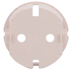 Ajax AJ-CENTERCOVER-IVO Tapa central para enchufe básico tipo F - Compatible con AJ-OUTLETCORE-BASIC - Protección