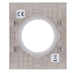Ajax AJ-CENTERCOVER-OLI Tapa central para enchufe básico tipo F - Compatible con AJ-OUTLETCORE-BASIC - Protección