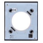 Ajax AJ-CENTERCOVER-SMART-B Tapa central para enchufe inteligente tipo F - Compatible con AJ-OUTLETCORE-SMART - Indicador