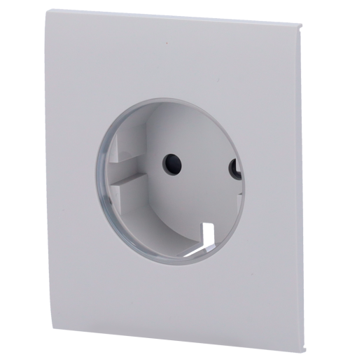 Ajax AJ-CENTERCOVER-SMART-FOG Tapa central para enchufe inteligente tipo F - Compatible con AJ-OUTLETCORE-SMART - Indicador