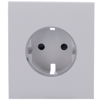 Ajax AJ-CENTERCOVER-SMART-FOG Tapa central para enchufe inteligente tipo F - Compatible con AJ-OUTLETCORE-SMART - Indicador