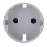 Ajax AJ-CENTERCOVER-SMART-FOG Tapa central para enchufe inteligente tipo F - Compatible con AJ-OUTLETCORE-SMART - Indicador