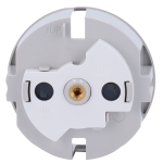 Ajax AJ-CENTERCOVER-SMART-FOG Tapa central para enchufe inteligente tipo F - Compatible con AJ-OUTLETCORE-SMART - Indicador
