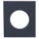 Ajax AJ-CENTERCOVER-SMART-GRA Tapa central para enchufe inteligente tipo F - Compatible con AJ-OUTLETCORE-SMART - Indicador