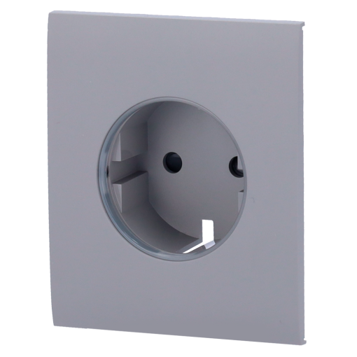 Ajax AJ-CENTERCOVER-SMART-GRE Tapa central para enchufe inteligente tipo F - Compatible con AJ-OUTLETCORE-SMART - Indicador