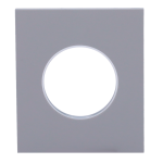 Ajax AJ-CENTERCOVER-SMART-GRE Tapa central para enchufe inteligente tipo F - Compatible con AJ-OUTLETCORE-SMART - Indicador