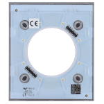 Ajax AJ-CENTERCOVER-SMART-GRE Tapa central para enchufe inteligente tipo F - Compatible con AJ-OUTLETCORE-SMART - Indicador