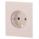Ajax AJ-CENTERCOVER-SMART-IVO Tapa central para enchufe inteligente tipo F - Compatible con AJ-OUTLETCORE-SMART - Indicador
