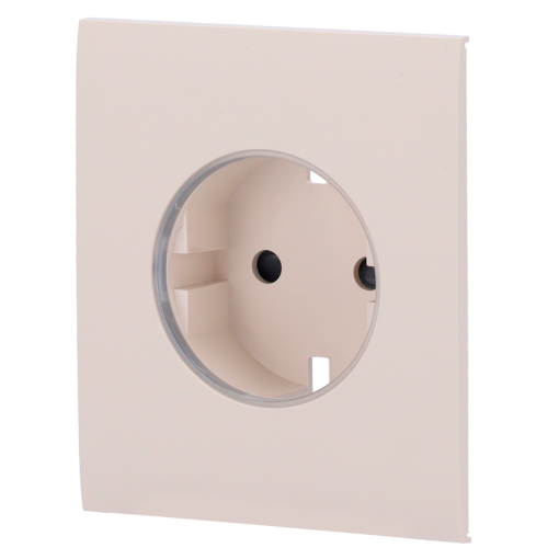 Ajax AJ-CENTERCOVER-SMART-IVO Tapa central para enchufe inteligente tipo F - Compatible con AJ-OUTLETCORE-SMART - Indicador