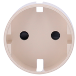 Ajax AJ-CENTERCOVER-SMART-IVO Tapa central para enchufe inteligente tipo F - Compatible con AJ-OUTLETCORE-SMART - Indicador