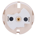 Ajax AJ-CENTERCOVER-SMART-IVO Tapa central para enchufe inteligente tipo F - Compatible con AJ-OUTLETCORE-SMART - Indicador