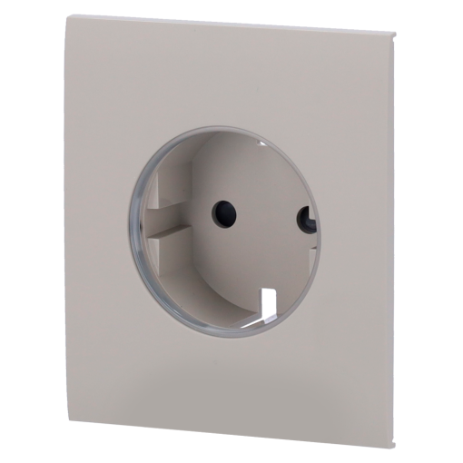 Ajax AJ-CENTERCOVER-SMART-OLI Tapa central para enchufe inteligente tipo F - Compatible con AJ-OUTLETCORE-SMART - Indicador