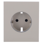 Ajax AJ-CENTERCOVER-SMART-OLI Tapa central para enchufe inteligente tipo F - Compatible con AJ-OUTLETCORE-SMART - Indicador