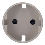 Ajax AJ-CENTERCOVER-SMART-OLI Tapa central para enchufe inteligente tipo F - Compatible con AJ-OUTLETCORE-SMART - Indicador