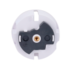 Ajax AJ-CENTERCOVER-SMART-W Tapa central para enchufe inteligente tipo F - Compatible con AJ-OUTLETCORE-SMART - Indicador