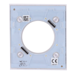 Ajax AJ-CENTERCOVER-SMART-W Tapa central para enchufe inteligente tipo F - Compatible con AJ-OUTLETCORE-SMART - Indicador