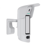 Ajax AJ-CURTAINCAMOUTDOOR-HIGHMOUNT-PHOD-W Fotodetector cortina exterior con imagen - Doble tecnología: PIR y microondas banda K - Gestor
