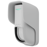 Ajax AJ-CURTAINOUTDOOR-W Detector PIR exterior tipo cortina - Grado 2 - Inalámbrico 868 MHz Jeweller - Doble PIR tipo