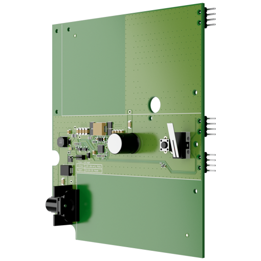 Ajax AJ-DC12V-PSU-NVR Módulo alimentación 12 VDC - Compatible con Ajax NVR 8-ch y 16-ch - Tensión de entrada 8~16